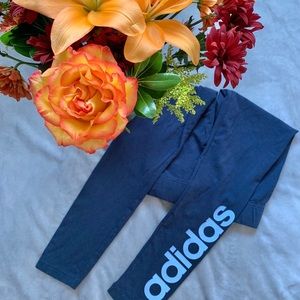 Adidas navy leggings